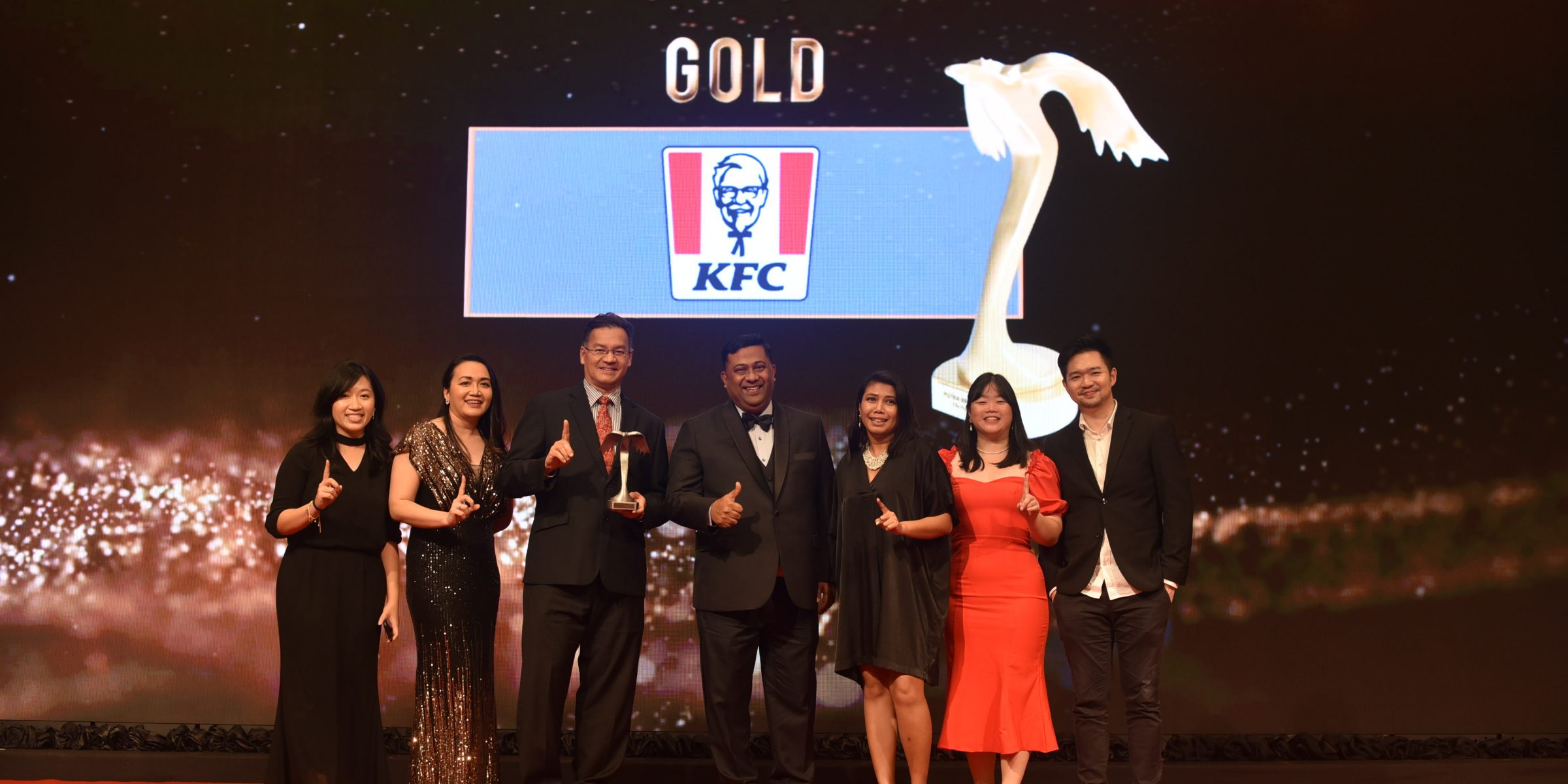 Featured image for KFC's Gold win at Putra Brand Awards 2023