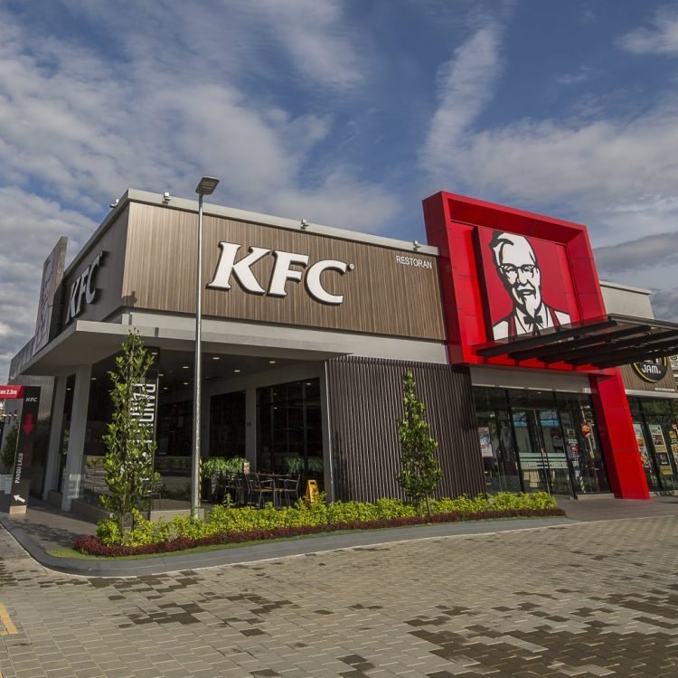 Photo of a KFC outlet.