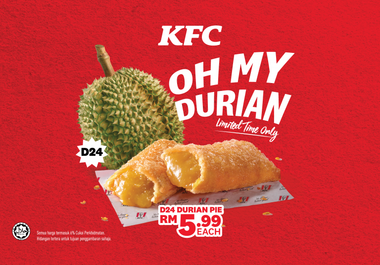Featured image for KFC's Durian Pie