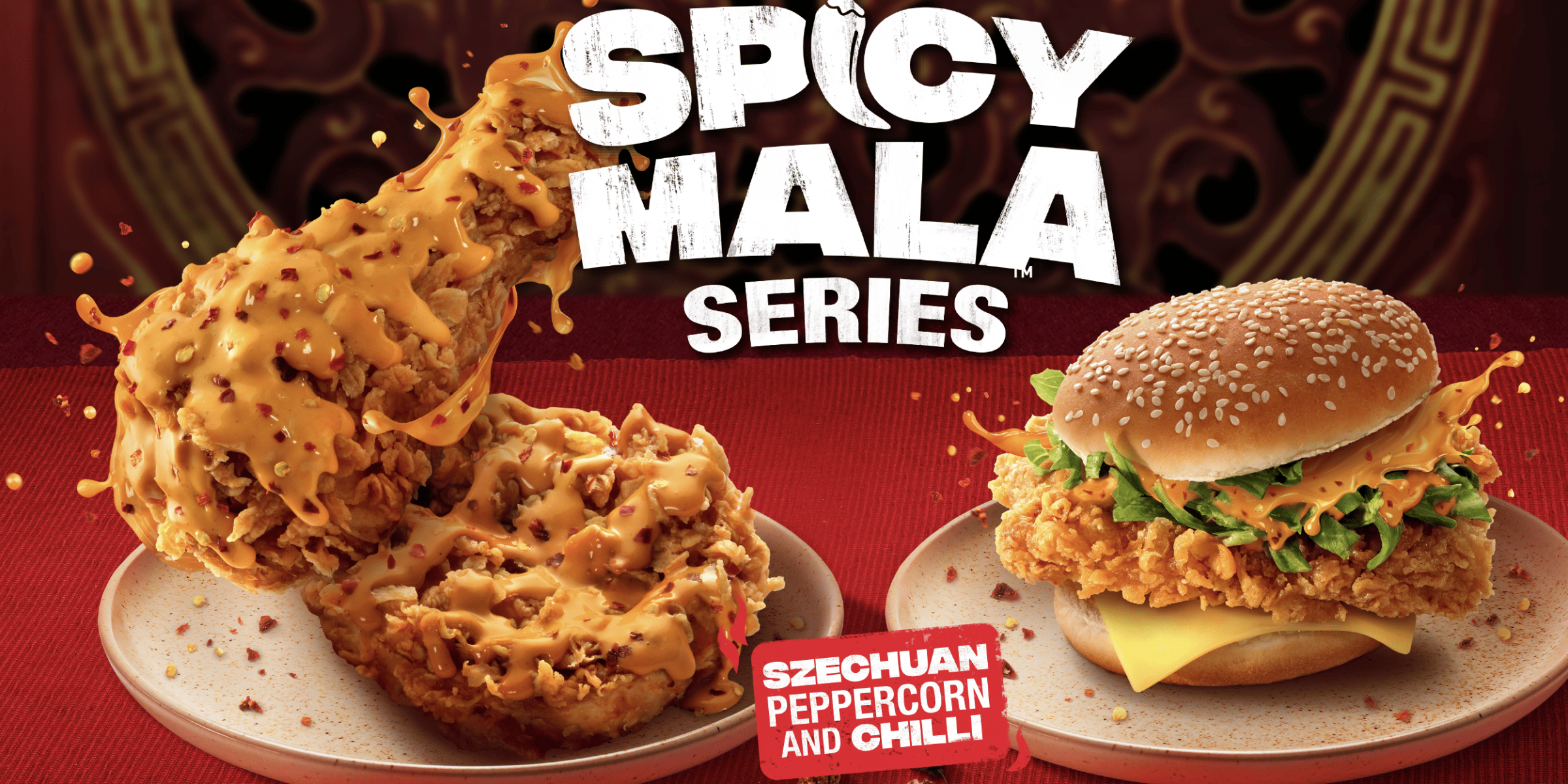 Featured image for the launch of KFC's Spicy Mala Series.