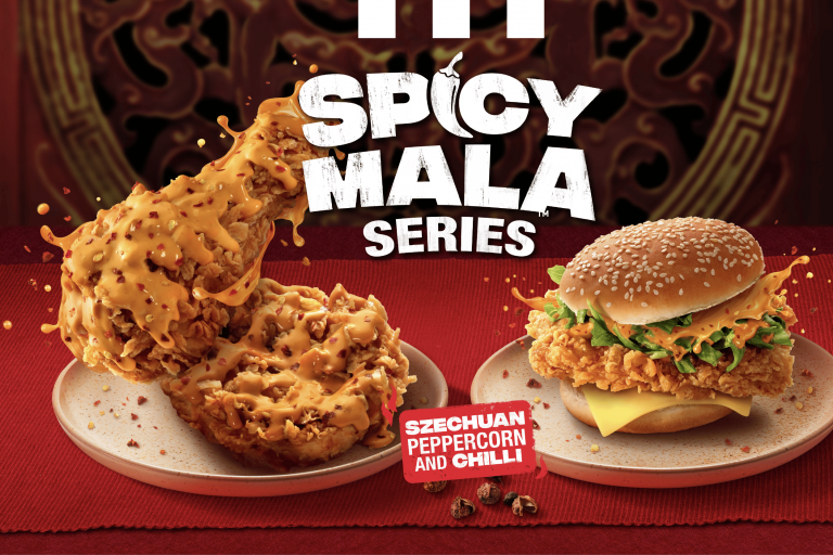 ALL-NEW SPICY MALA CRUNCH AND SPICY MALA BURGER AT KFC MALAYSIA!