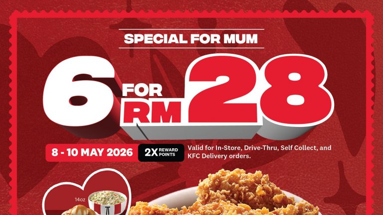 Bringing Families Together This Mother’s Day with KFC’s 6pcs Chicken at RM28